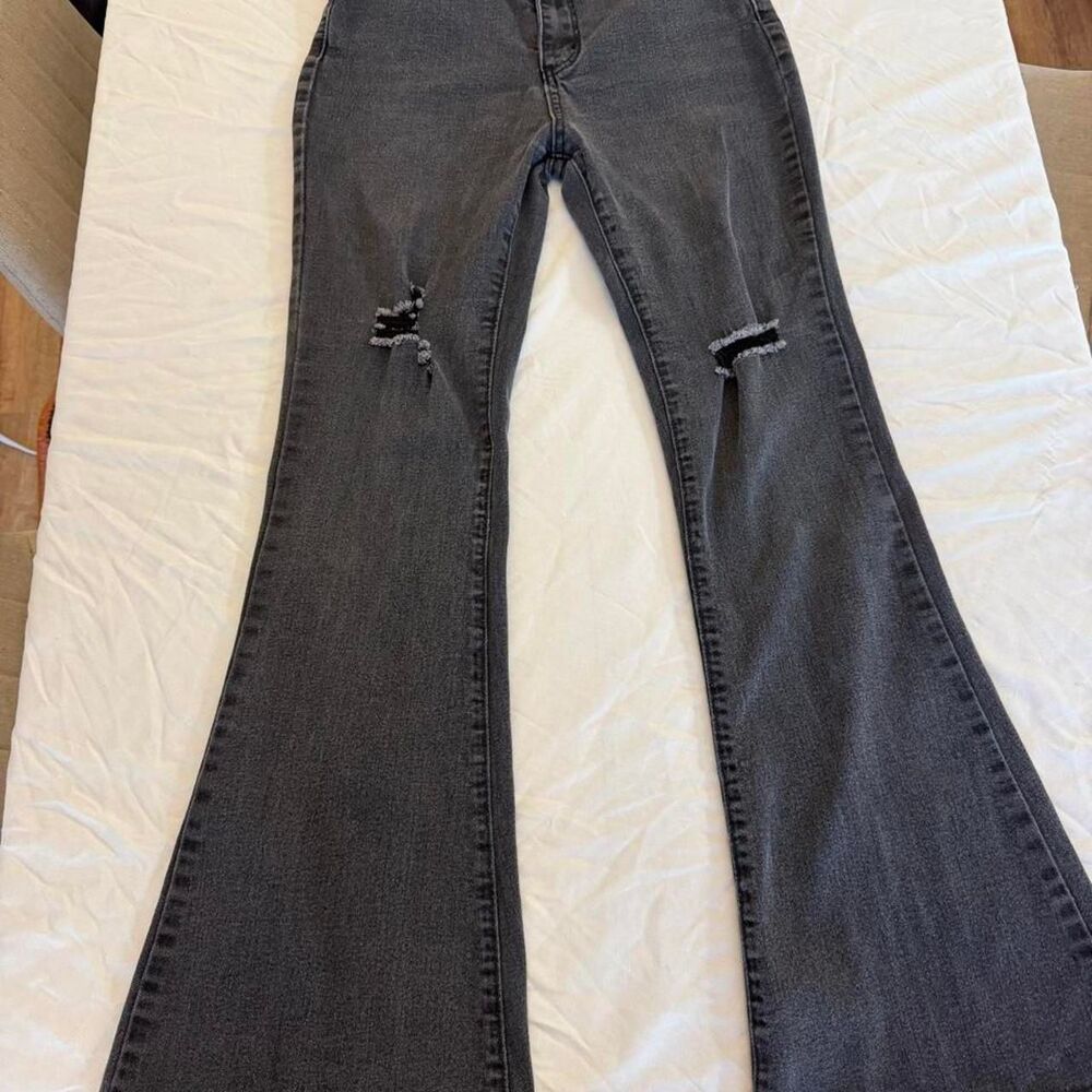 Unbranded Women's Black and Grey Jeans